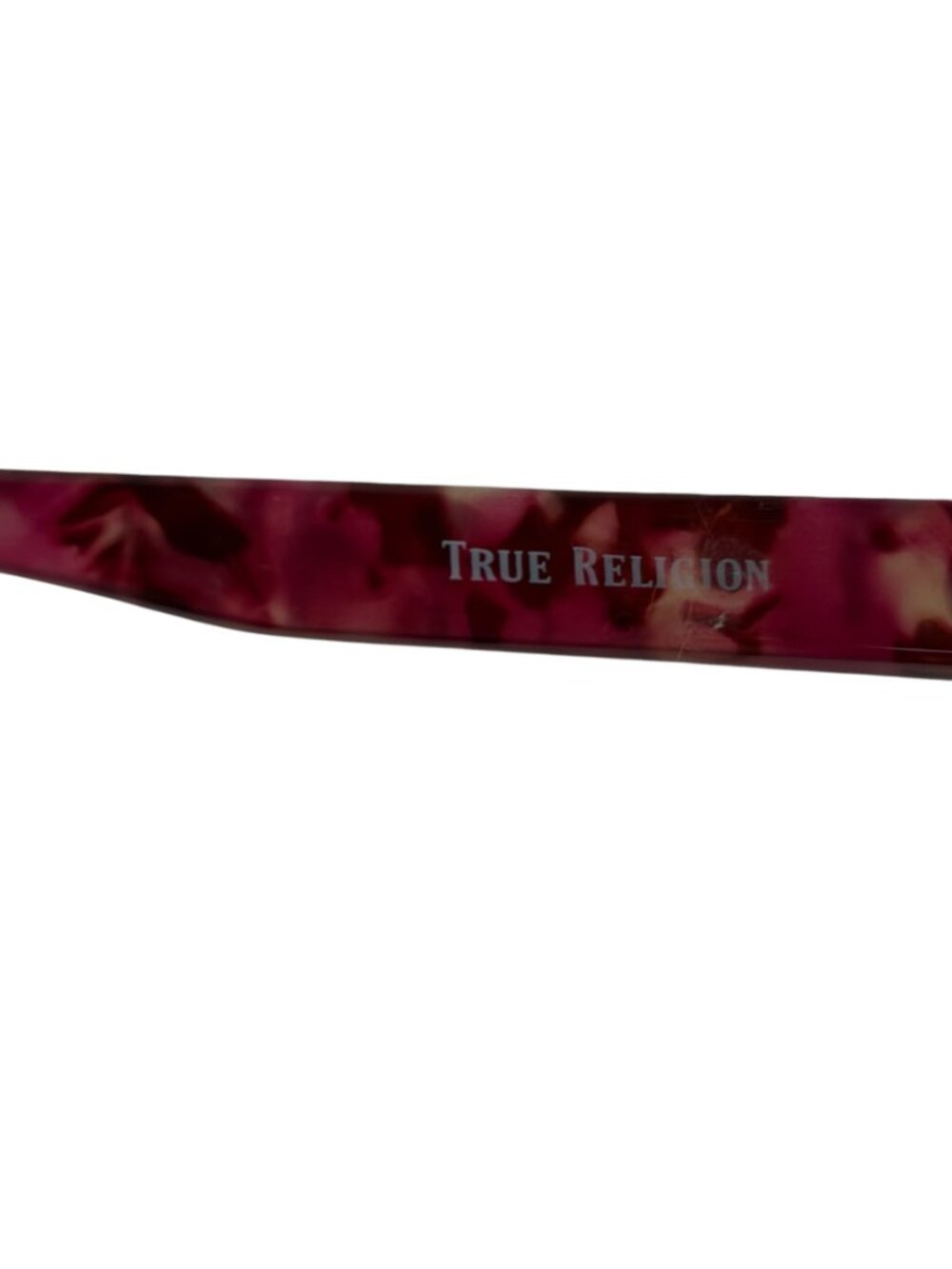 True Religion Burgundy Tortoise Cat Eye Sunglasses TR56288 - Picture 5 of 5